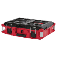Boîte &agrave; outils Packout, 22" x 16" x 7", Noir/Rouge Oxford Builders Supplies Inc