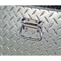 Aluminum Fuel Transfer Tank & Chest, Aluminum, 74 gal. Capacity, Silver Oxford Builders Supplies Inc