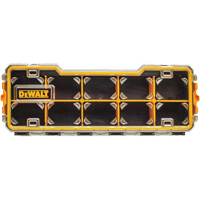 Compartment Pro Organizer, 6-5/8" W x 17-5/8" D x 2-7/8" H, Black/Yellow Oxford Builders Supplies Inc
