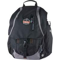 Arsenal&reg; 5143 Tool Backpack, 15" L x 8" W, Black, Polyester Oxford Builders Supplies Inc