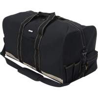 All-Purpose Gear Bag, Polyester, 8 Pockets, Black Oxford Builders Supplies Inc