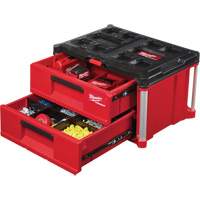 Boîte &agrave; outils avec 2 tiroirs Packout, 16-1/3" x 14-1/3" x 22-1/5", Rouge Oxford Builders Supplies Inc