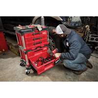 Boîte &agrave; outils avec 2 tiroirs Packout, 16-1/3" x 14-1/3" x 22-1/5", Rouge Oxford Builders Supplies Inc