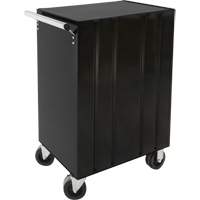 Industrial Tool Cart, 3 Drawers, 29-4/5" W x 21-1/5" D x 38-4/5" H, Black Oxford Builders Supplies Inc