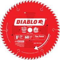 Lames de scie pour entrepreneur - Lames de scie finition fine, 8-1/2", 60 dents, Pour Bois Oxford Builders Supplies Inc