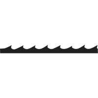 12-Piece Skip Tooth Scroll Saw Blades, Scroll cutting, 0.045" W x 5" L, 14 TPI Oxford Builders Supplies Inc
