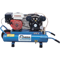 Compresseurs d'air s&eacute;rie entrepreneur, Essence, 6,6 gal. (8 gal. US), 125 PSI Oxford Builders Supplies Inc