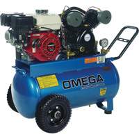 Compresseurs d'air s&eacute;rie entrepreneur, Essence, 16,6 gal. (20 gal. US), 125 PSI Oxford Builders Supplies Inc