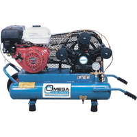 Compresseurs d'air s&eacute;rie entrepreneur, Essence, 6,6 gal. (8 gal. US), 125 PSI Oxford Builders Supplies Inc
