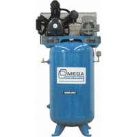 Industrial Series Air Compressors - Vertical Compressors - Two Stage, 66.6 Gal. (80 US Gal) Oxford Builders Supplies Inc