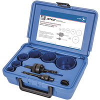 Premium Electrician's Holesaw Kit, 8 Pieces Oxford Builders Supplies Inc