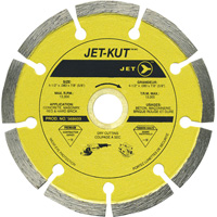 Lame &agrave; diamant segment&eacute;e de premi&egrave;re qualit&eacute; JET- KUT Oxford Builders Supplies Inc