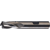 CLEVELAND Roughers, Cobalt, Multi-Flute, Centre Cutting, Square End, 3/8" Dia., Cobalt Oxford Builders Supplies Inc