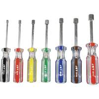NDS-07 Jumbo Handle Nut Driver Set, 7 Pcs., Magnetic, Imperial Oxford Builders Supplies Inc
