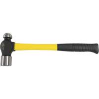 BP-16F Marteau &agrave; panne ronde &agrave; manche en fibre de verre, Poids de la t&ecirc;te 16 oz, Face Ordinaire, Prise Coussin&eacute;e Oxford Builders Supplies Inc