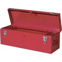 TB26 Boîte en acier pour outils manuels, 8-3/4" P x 26" la x 9-3/8" h, Rouge Oxford Builders Supplies Inc