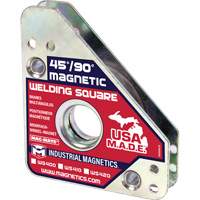 Magnetic Welding Squares, 3-3/4" L x 3/4" W x 4-3/8" H, 75 lbs. Oxford Builders Supplies Inc