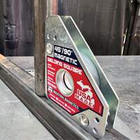 Magnetic Welding Squares, 3-3/4" L x 3/4" W x 4-3/8" H, 75 lbs. Oxford Builders Supplies Inc