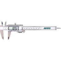 Electronic Digital Calipers, 0.001" (0.03 mm) Resolution, 0 - 6" (0 - 152 mm) Range Oxford Builders Supplies Inc
