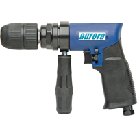 1/2" Air Reversible Drill, 4 CFM, 1/4" NPT, 88 dBA, 1/2" Chuck Oxford Builders Supplies Inc