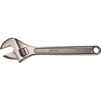 Adjustable Wrench, 18" L, 2-1/4" Max Width, Black Oxford Builders Supplies Inc