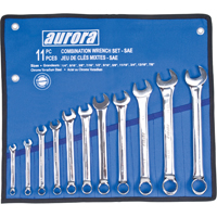 Wrench Set, Combination, 11 Pieces, Imperial Oxford Builders Supplies Inc