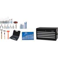 Ensemble d'outils de d&eacute;part avec coffre en acier, 70 morceaux Oxford Builders Supplies Inc