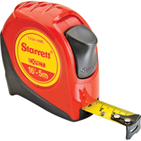 Fibreglass Measuring Tape , 19 mm x 16', 1/16"/Millimetres Graduations Oxford Builders Supplies Inc