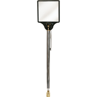 Inspection Magnetic Mirror, Square, 2" L x 2" W, Telescopic Oxford Builders Supplies Inc