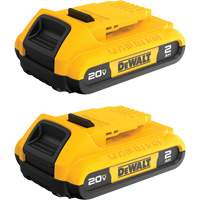 Blocs-piles Max* Compact, Lithium-ion, 20 V, 2 A Oxford Builders Supplies Inc