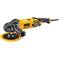 Variable Speed Polisher with Soft Start, 9"/7" Pad, 120 V, 12 A, 0-3500 RPM Oxford Builders Supplies Inc