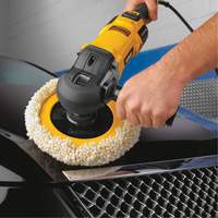 Variable Speed Polisher with Soft Start, 9"/7" Pad, 120 V, 12 A, 0-3500 RPM Oxford Builders Supplies Inc