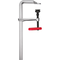 Regular-Duty All-Steel Bar Clamps with Ergonomic Grip, 8" (203.2 mm), 2800 lbs. Clamp Force Oxford Builders Supplies Inc