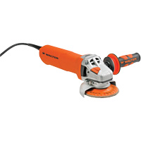 Mini Grinder with ZIP Grinding Wheels, 4-1/2", 120 V, 8 A, 10000 RPM Oxford Builders Supplies Inc