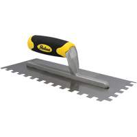Truelle adh&eacute;sive &agrave; encoche carr&eacute;e Ergo-Grip Oxford Builders Supplies Inc
