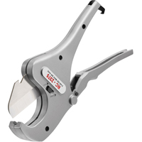 Ratchet Action Plastic Pipe & Tubing Cutter #RC-2375, 1/8" - 2-3/8" Capacity Oxford Builders Supplies Inc