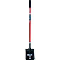 Pelle carr&eacute;e robuste, Fibre de verre, Lame Acier au carbone, Manche en Droit, Longueur 47-1/2" Oxford Builders Supplies Inc