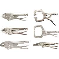Locking Plier Set, 6 Pieces Oxford Builders Supplies Inc