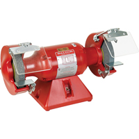 Industrial Bench Grinder, 7" Wheel Diameter, 0.5 HP, 3600 RPM Oxford Builders Supplies Inc