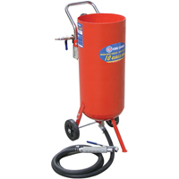 Pressure Abrasive Sandblasters, 6-25 CFM, 8.3 Gal. (10 US Gal) Tank Oxford Builders Supplies Inc