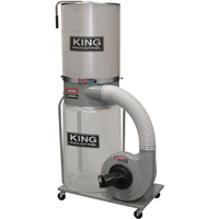 Dust Collectors with Canister Filter, 38" x 27" x 70" Oxford Builders Supplies Inc