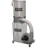Dust Collectors with Canister Filter, 38" x 27" x 70" Oxford Builders Supplies Inc