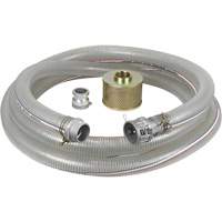 Reinforced Suction Hose Kit for Water Pump, 2" x 300" Oxford Builders Supplies Inc