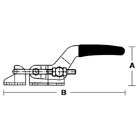 Latch Clamps - 300 Series, 360 lbs. Clamping Force Oxford Builders Supplies Inc