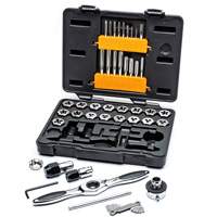 Jeu de tarauds et fili&egrave;res SAE &agrave; cliquet, 42 Morceaux Oxford Builders Supplies Inc