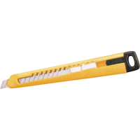 Couteau &agrave; lame autocassable, Acier au carbone, Prise en Plastique Oxford Builders Supplies Inc