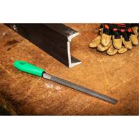 Double Cut File with Green Handle, Half Round, 8", Bastard Oxford Builders Supplies Inc