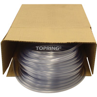 Tube, Air/Eau, 0,625" DE x 100' lo, PVC, Transparent, 30 psi @ 20°C Oxford Builders Supplies Inc