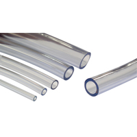 Tube, Air/Eau, 0,4375" DE x 100' lo, PVC, Transparent, 55 psi @ 20°C Oxford Builders Supplies Inc