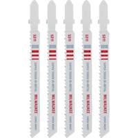 Lame de scie sauteuse, Bim&eacute;tal, Tige en T, 4" lo, 10 dents par pouce Oxford Builders Supplies Inc